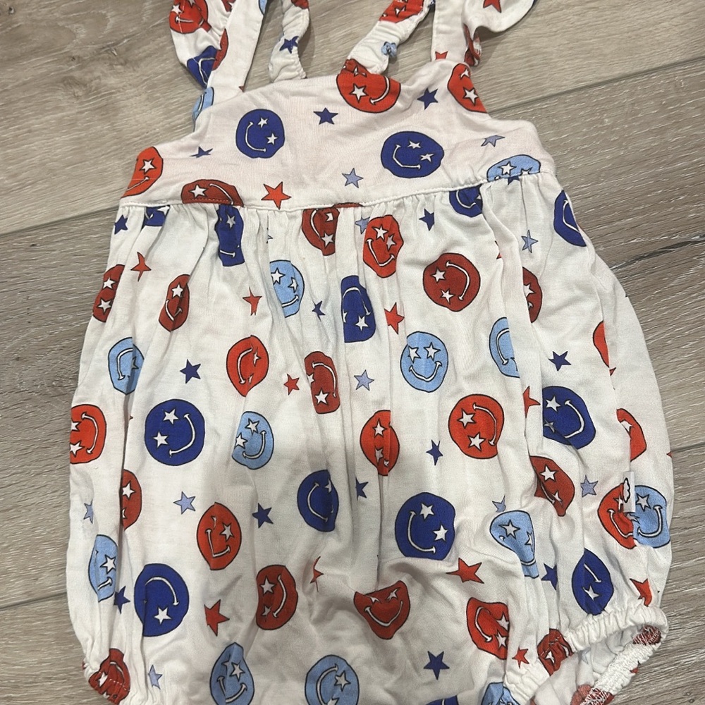 4th of July Romper